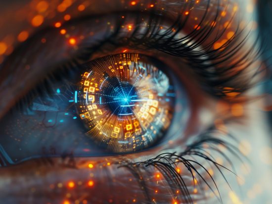 Microchip implant within an eye signifies a breakthrough in treating blindness.